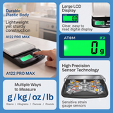 A 122 PRO MAX | Digital Kitchen Scale | Chefpro