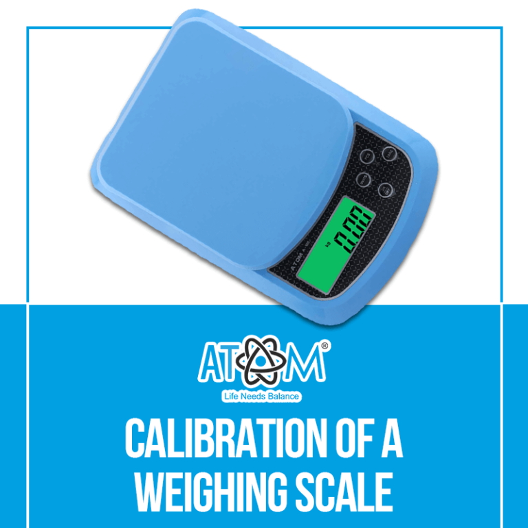 Calibration of a Weighing Scale Atomscales